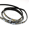 Imitation Leather Cords with Glitter Powder X-LC-R010-01D-1