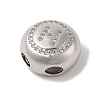 Rack Plating Brass & Cubic Zirconia Pendants KK-Z047-07P-H-RS-2