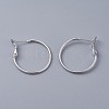 Brass Hoop Earrings KK-I665-26B-P-1