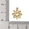 304 Stainless Steel Charms STAS-S123-01G-10-3