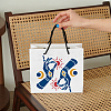 1 Set Divination Theme PET Hollow Out Drawing Painting Stencils DIY-MA0003-72-5