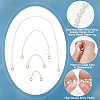 4Pcs 4 Style ABS Pearl Beaded Bag Strap FIND-FH0005-32B-4