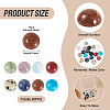 20Pcs Natural & Synthetic Mixed Gemstone Cabochons G-TA0002-76C-4