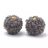 Handmade Cloth Fabric Covered Pendants LS-WOVE-N006-16D-1
