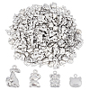 200Pcs 4 Style 316 Surgical Stainless Steel Pendants STAS-DC0003-49-1