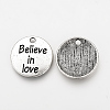 Tibetan Style Alloy Pendants LS-TIBEP-Q078-17AS-NR-2