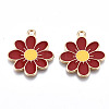 Eco-Friendly Alloy Enamel Pendants X-ENAM-Q437-041C-NR-1