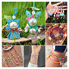 10Pcs 10 Colors Polyester Cord OCOR-TAC0040-01A-8