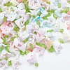 100Pcs Opaque Acrylic Pendants PALLOY-WR00010-1
