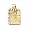 Rack Plating Brass Pendants X-KK-H431-38G-1