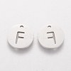 Non-Tarnish 201 Stainless Steel Charms LS-STAS-Q201-T051-F-2