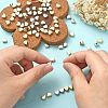 100Pcs 2 Colors CCB Plastic Bead KY-CJ0001-64-5