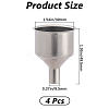Non-Tarnish 304 Stainless Steel Funnel LS-STAS-WH20007-04P-2