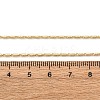 Brass Column Link Chain Necklaces MAK-L045-03G-5