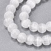 Glass Imitation Cat Eye Beads Strands GLAA-N075-01A-12-3