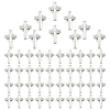 50Pcs Religion Corss Alloy Lapel Pin Backs JEWB-FH0002-50P-1