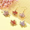 5Pcs 5 Styles Golden Plated Brass Box Clasps KK-CJ0002-22-5