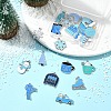20Pcs 20 Styles Winter Theme Alloy Enamel Pendants ENAM-FS0001-97-10