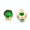 Brass Inlaid Cubic Zirconia Charms KK-N216-346C-2