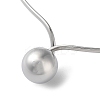Non-Tarnish 304 Stainless Steel Round Ball Pendant Choker Necklaces LS-NJEW-D058-01P-2