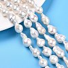 Natural Baroque Pearl Keshi Pearl Beads Strands PEAR-S019-02D-01-1