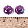 Transparent Acrylic European Beads OACR-E033-25B-3