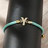 Adjustable Nylon Cord Bracelets BJEW-C096-01G-25-3