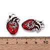 Alloy Enamel Pendants FIND-A021-04S-3