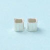 925 Sterling Silver Tube Beads STER-P053-07A-S-2