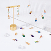 30Pcs Faceted Glass Pendants FIND-GA0002-69-5