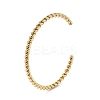 Ion Plating(IP) 304 Stainless Steel Cuff Bangles for Women BJEW-Z078-07G-1