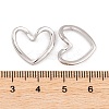 Non-Tarnish 304 Stainless Steel Linking Rings STAS-G335-03P-3