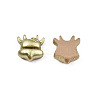 Spray Painted Opaque Resin Cabochons CRES-N027-12-4