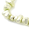 Baking Paint Electroplated Synthetic Non-magnetic Hematite Beads Strands G-H072-D01-01F-2