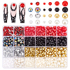 3025Pcs 24 Style ABS Plastic Imitation Pearl Cabochons and Imitation Taiwan Acrylic Rhinestone Cabochons SACR-PH0002-16-1