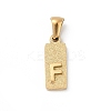 304 Stainless Steel Pendants STAS-Z120-03F-G-1