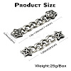 2Pcs 2 Styles 304 Stainless Steel Connectors STAS-CJ0002-51-8
