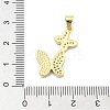 Brass Micro Pave Clear Cubic Zirconia Pendants KK-A221-16A-G-3