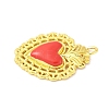 Alloy Enamel Pendants FIND-Z074-02G-03-2