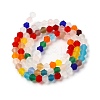 Imitate Austrian Crystal Frosted Glass Beads Strands EGLA-A039-T3mm-MD29-2