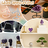 3Pcs 3 Styles Iron Raw Stone Display Holder ODIS-PH0009-13-5