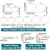 DIY Wire Wrap Ring Dangle Earring Making Kit DIY-UN0003-65-5
