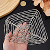 Alloy Rhinestone Headband OHAR-WH0011-63-3