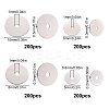 800Pcs 4 Style 316 Surgical Stainless Steel Beads STAS-SC0003-30-2