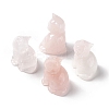 Natural Rose Quartz Sculpture Display Decorations G-F719-40H-1