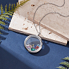 DIY Locket Pendant Necklaces Jewelry Kits DIY-PH0029-92P-01-4