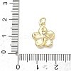Brass Enamel Pendants KK-CBA3F25-07G-02-3