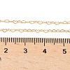 1/20 14K Gold Filled Heart Link Chain Necklaces for Women NJEW-Z068-03G-02-5