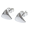 Tarnish Resistant 201 Stainless Steel Stud Earrings EJEW-K270-04P-1