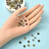 100Pcs 4 Colors Gear Tibetan Silver Alloy Spacer Beads TIBEB-YW0001-66-3